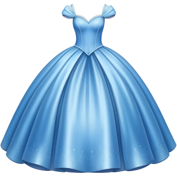 Cinderella’s dress emoji