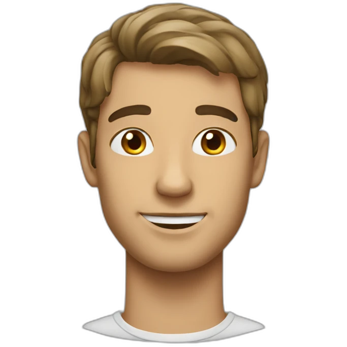 a french guy emoji