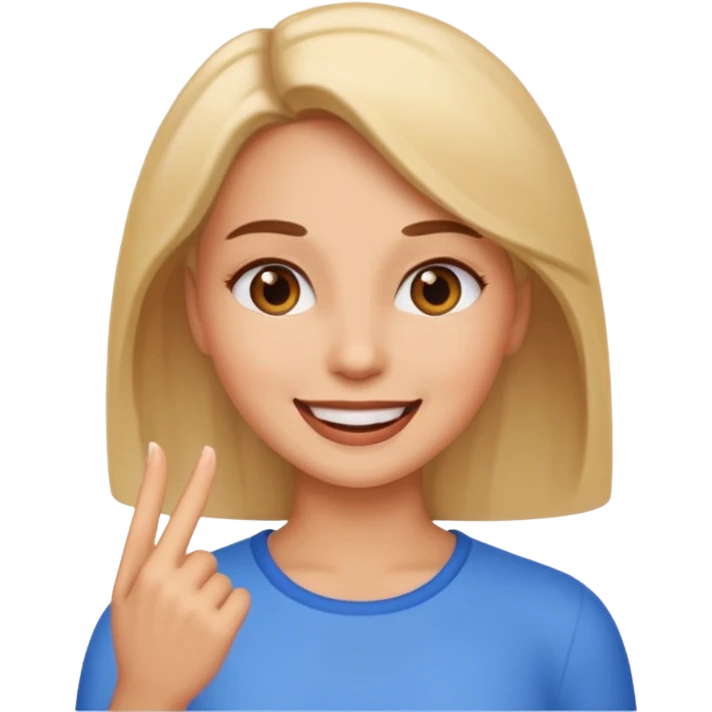 Mujer hablando emoji