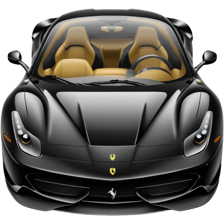 black farari car koli si change kar do emoji