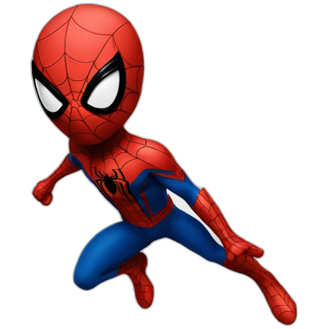 Cool great wonderful pop Spider-Man emoji