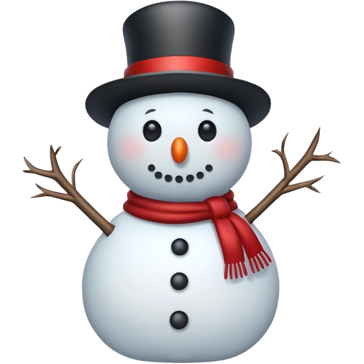 Snowman emoji