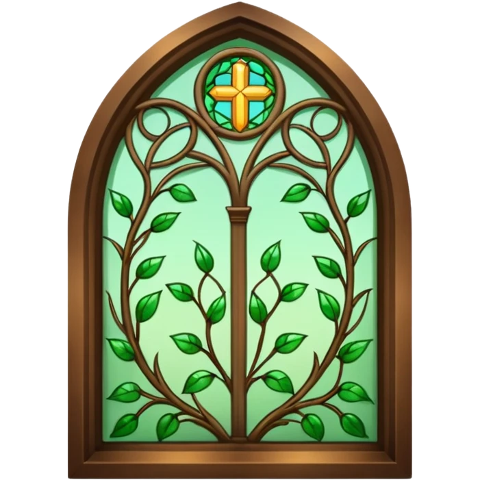 church vine glass emoji
