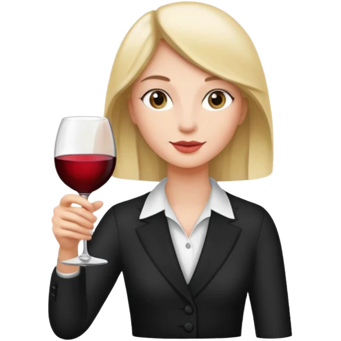weinglas in der hand also armmit hand welche weinglas hält ohne gesicht emoji