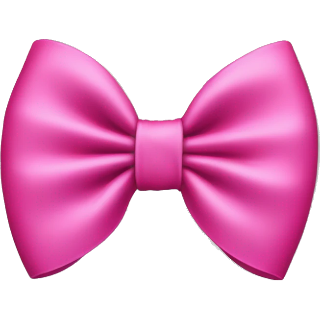 hot pink bow emoji