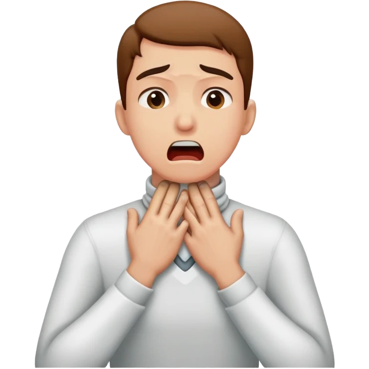 Choke someone’s neck emoji