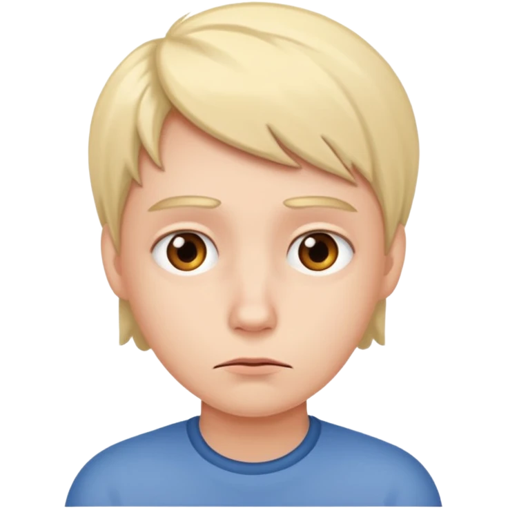 의심하는 표정 emoji