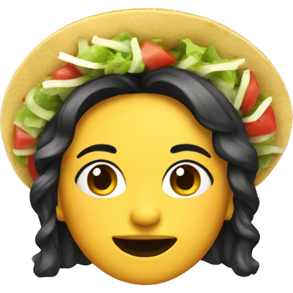 Coquette taco emoji