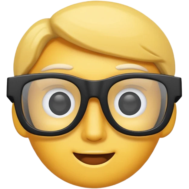 3d glasses emoji