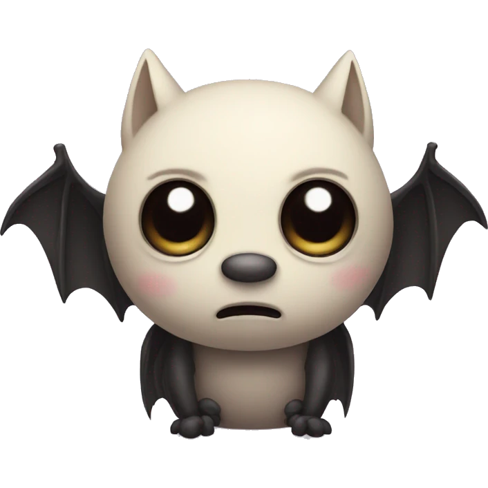 Sad bat emoji