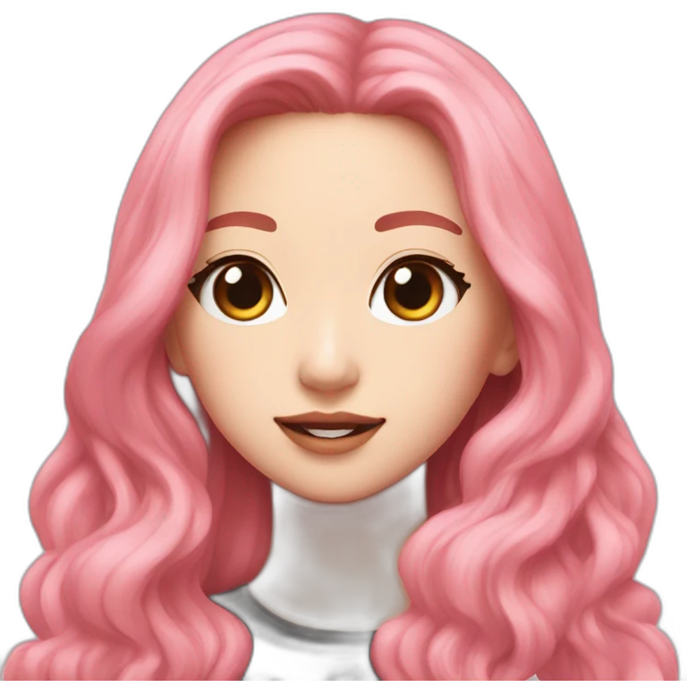 blackpink rose emoji