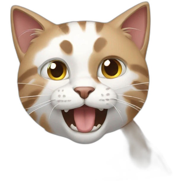 cat that scrapes the paint emoji