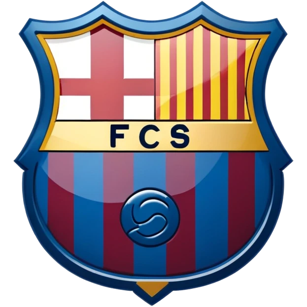 Escudo del barça emoji