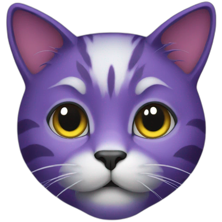 purple cat emoji