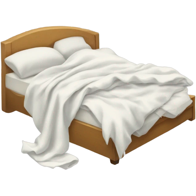 Messy bed emoji