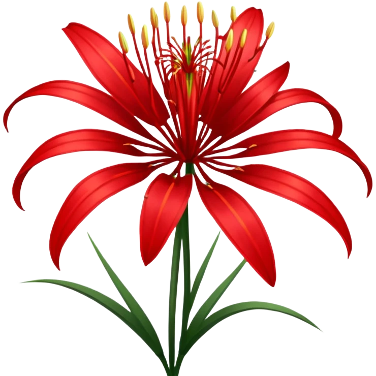 Make me an emoji for red spider lily emoji