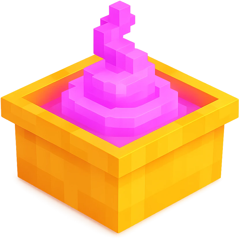 сделай соус из фастфуда розовый светящийся, no background  emoji