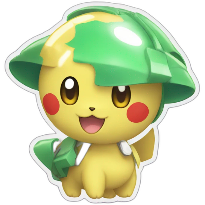 Global Trade Station Pokemon Badge  emoji