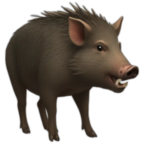 kill wild boar emoji