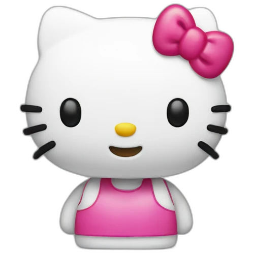 hello kitty mini emoji
