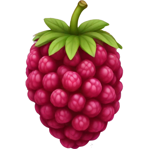 Raspberry emoji