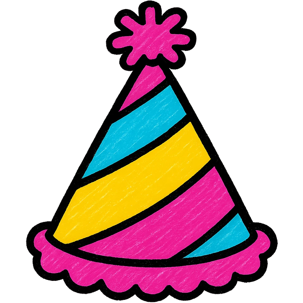 party hat emoji