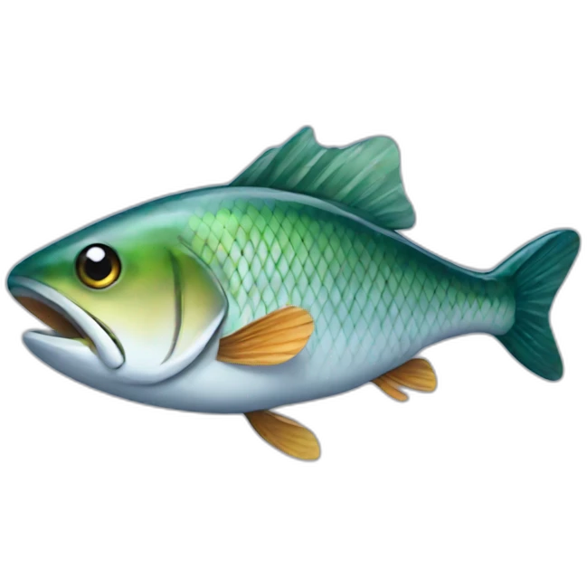 fishing fish emoji