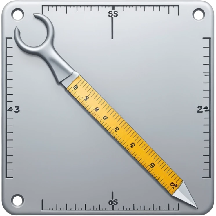 mac os icon crop ruler square intersected emoji