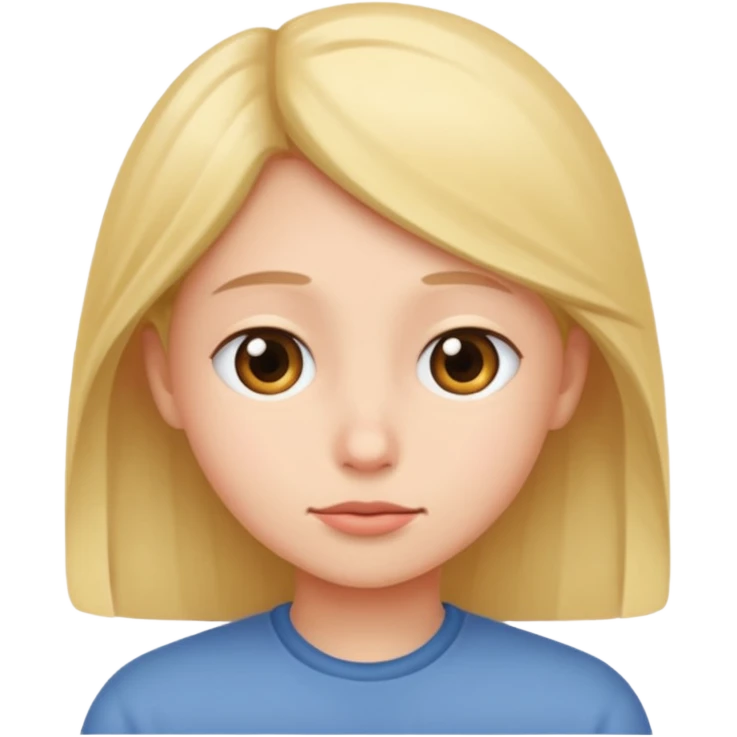 Happy shy face emoji