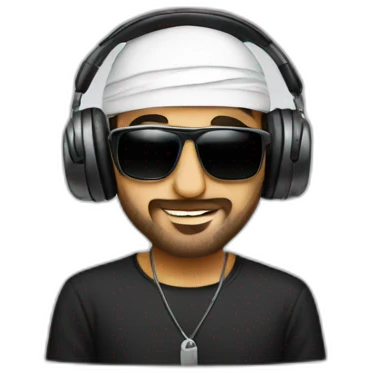 Arab dj emoji
