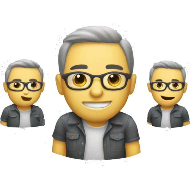 create an emoji text: "dep gai qua" emoji