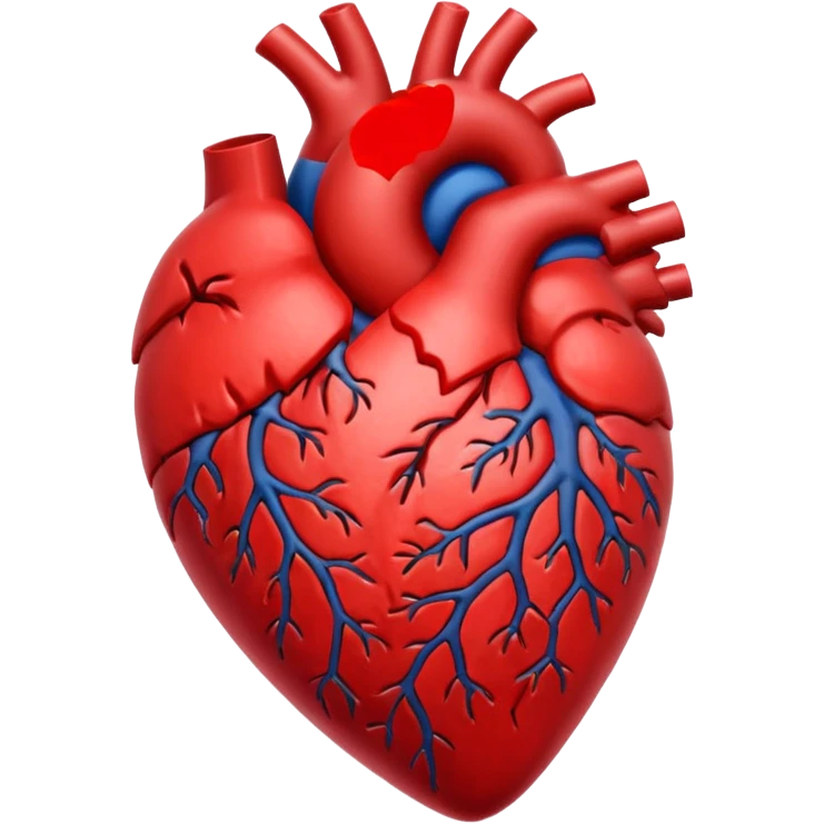 Real heart emoji