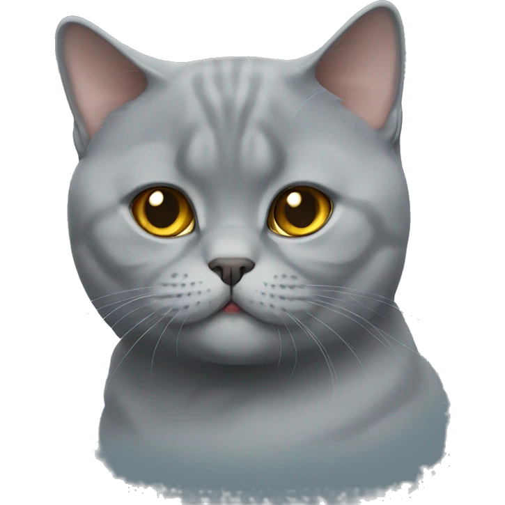 British shorthair cat emoji