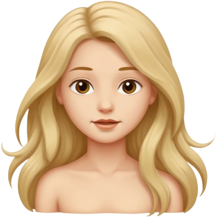 دختر لخت emoji