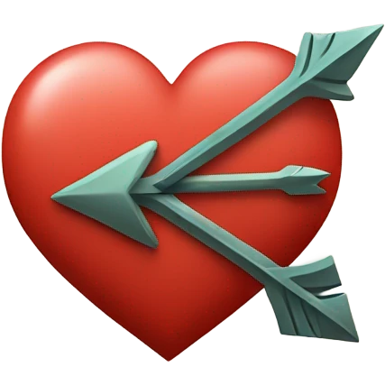 Heart and arrow  emoji
