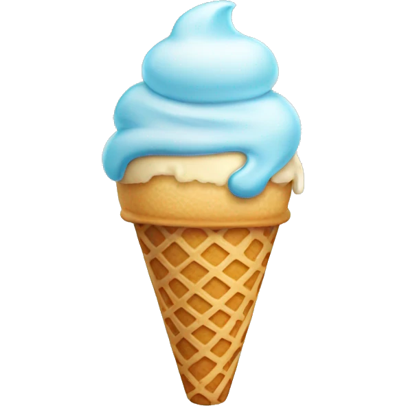 Ice cream emoji