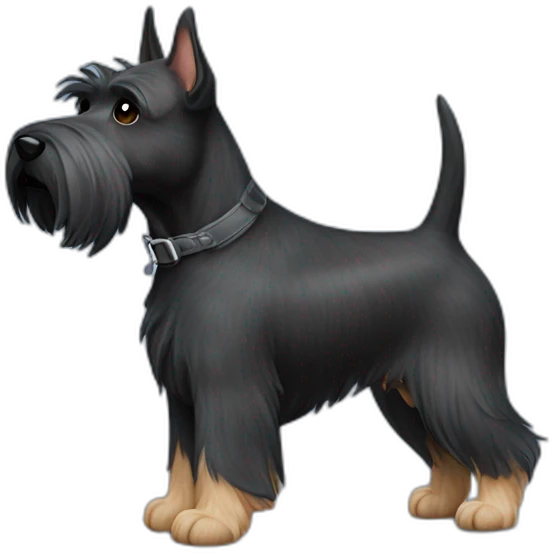 scottish-terrier-dog-walking emoji