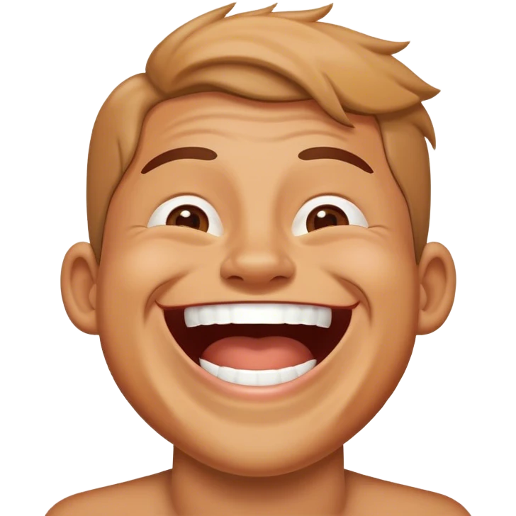 Laughing  emoji