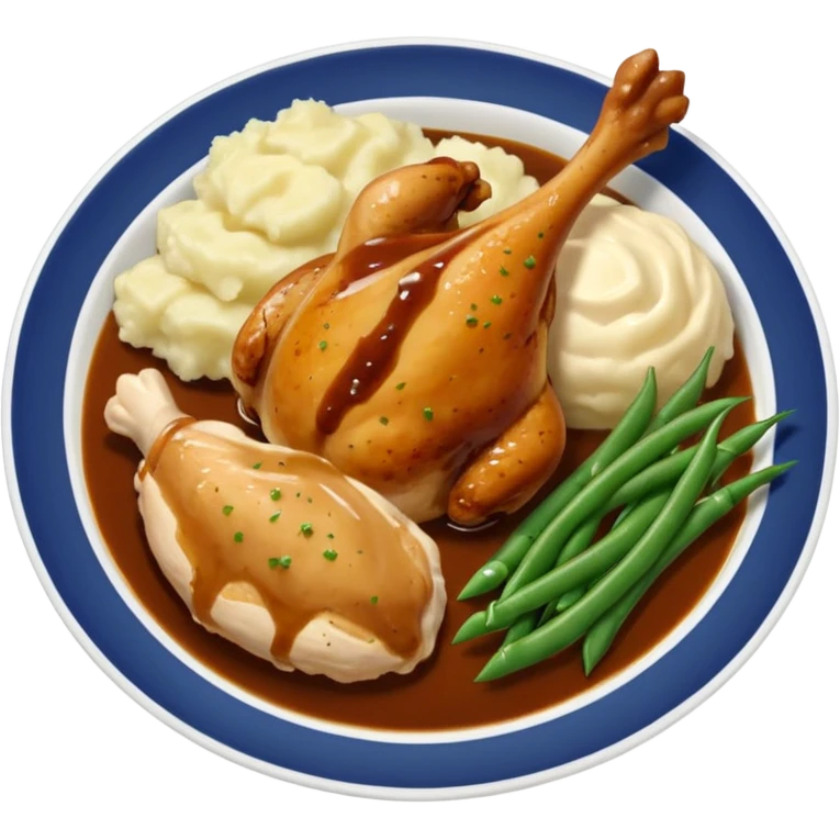 chicken meal emoji