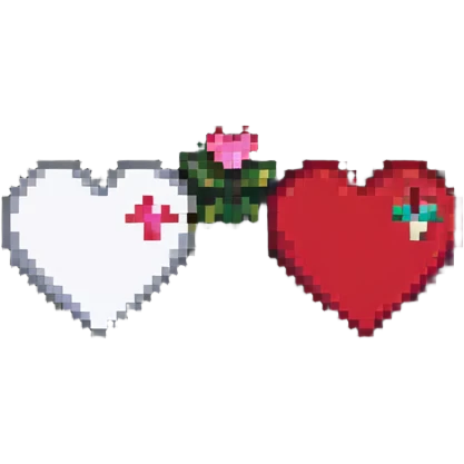 two hearts side by side emoji