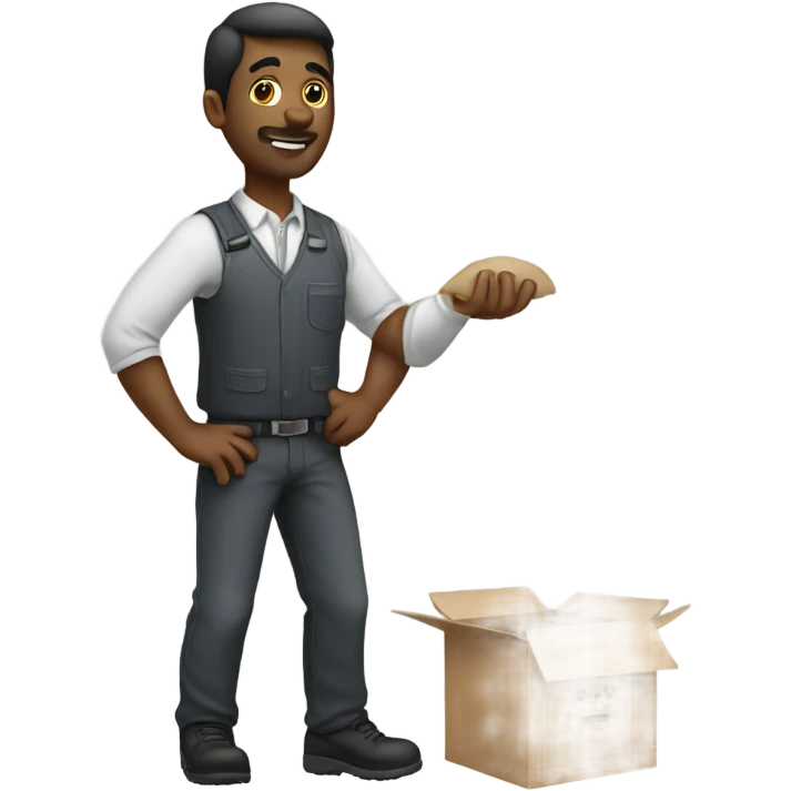 man working  emoji