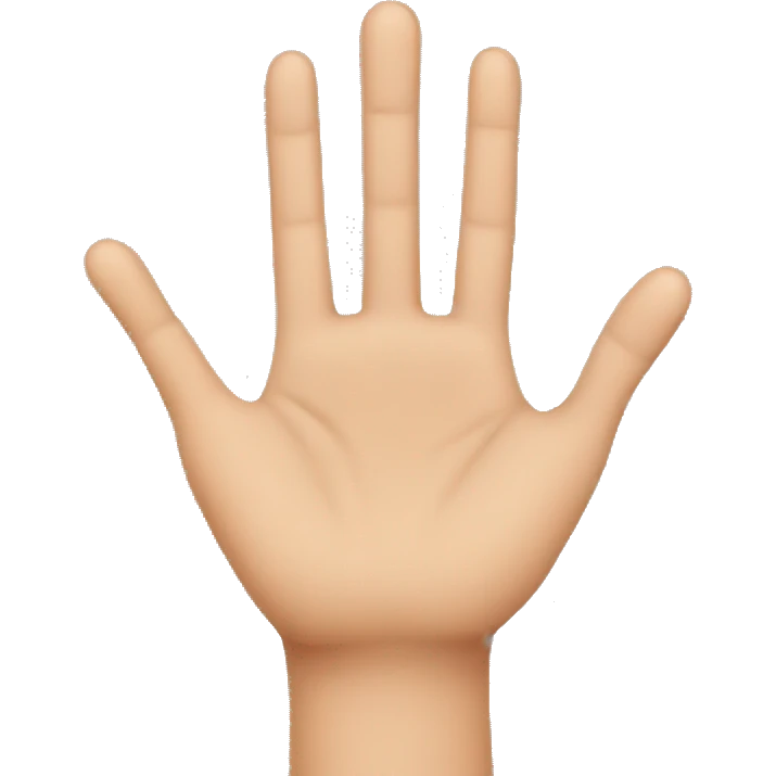 7 fingered had emoji