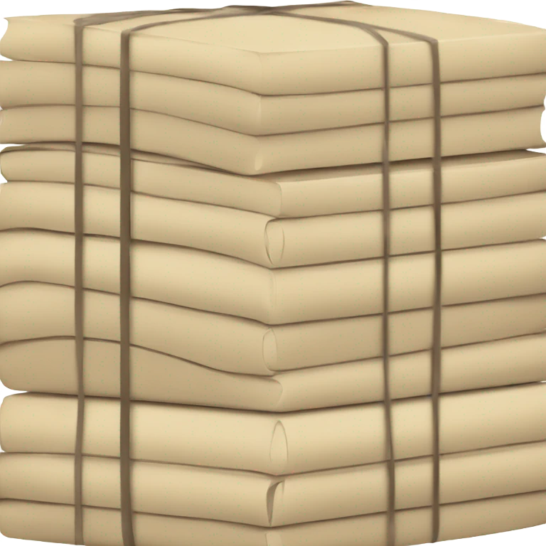 Beige book stack emoji