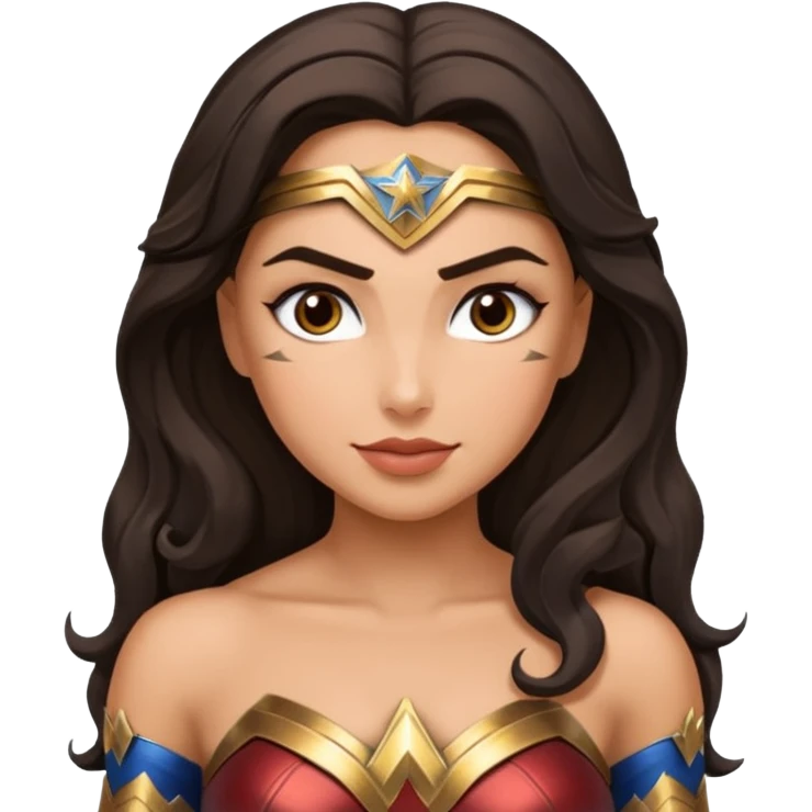 Wonder Woman from Justice League emoji