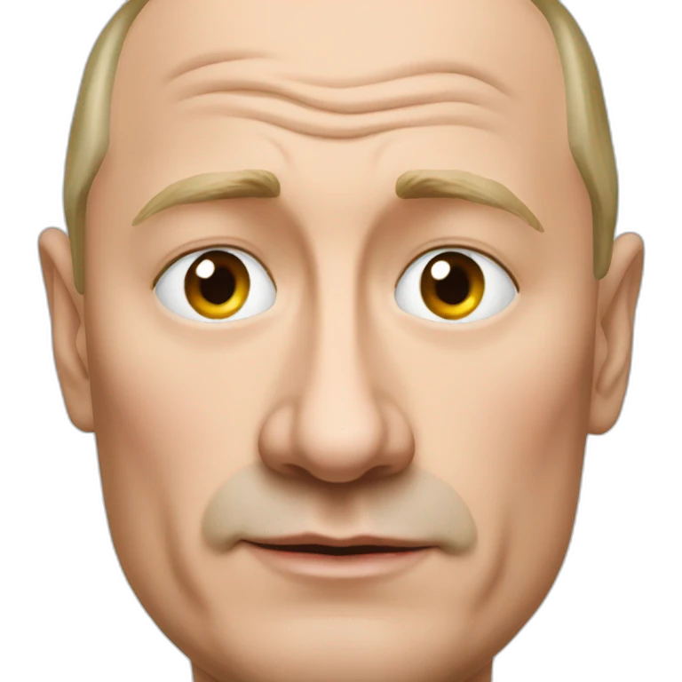 Putin nez rouge emoji
