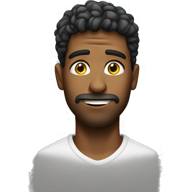 normal guy with a brazil shit emoji