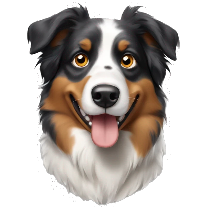 Australian shepherd dog emoji