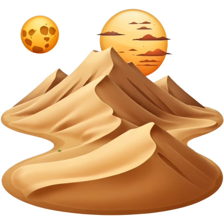 Desert planet emoji