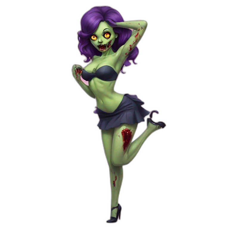 zombi pinup emoji