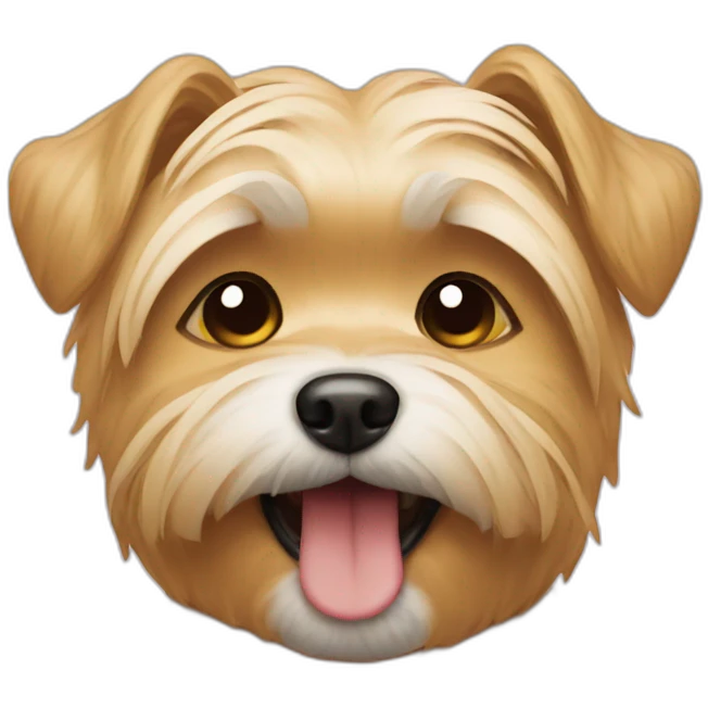 Morkie crying face emoji